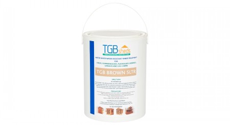 TGB Shed Treatment 5litre Brown